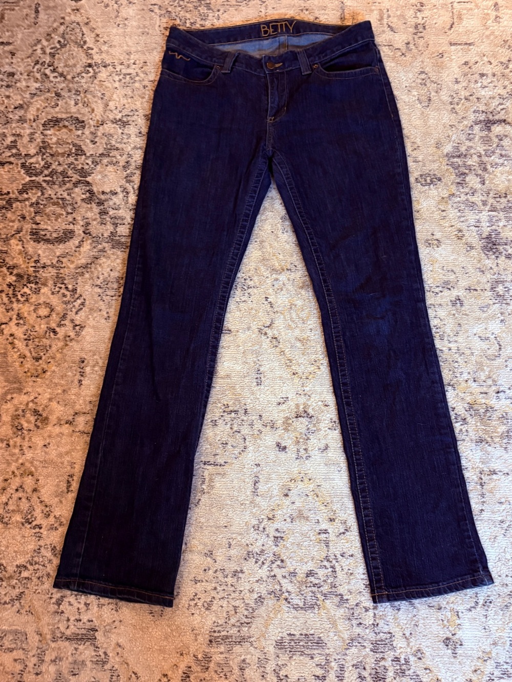 Kimes Ranch Dark Blue Women's Straight Leg Jeans